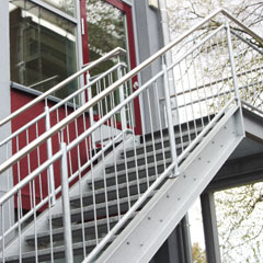 Treppengeländer - Metallbau Senge